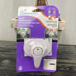 ❤️ Dreambaby White Swivel Appliance Lock NEW